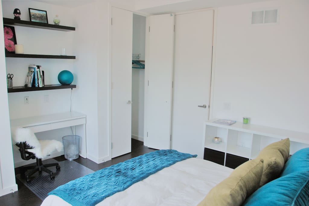 Blue bedroom