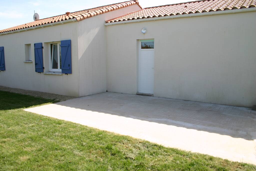 Sa terrasse