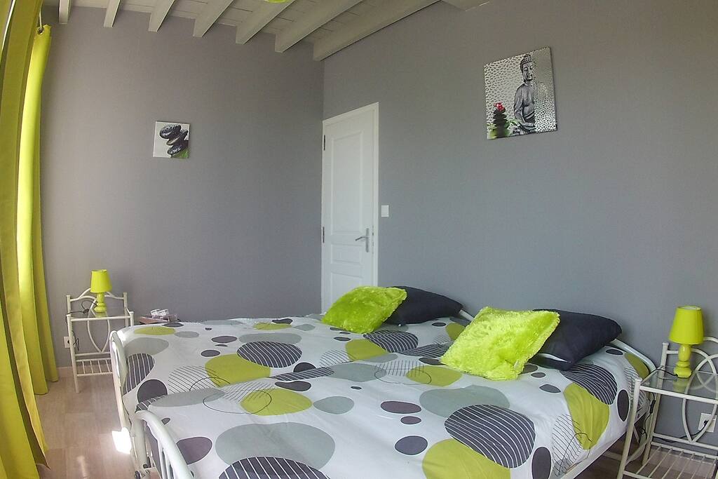 chambre 2 lits de 90x190