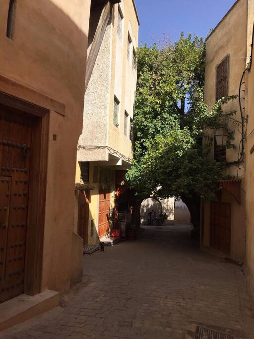 ruelle d'accès à Dar Touta