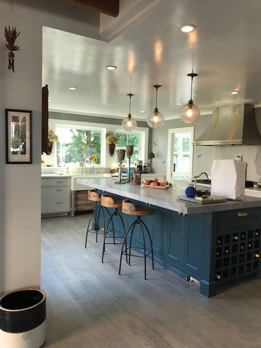 Modern chef's kitchen, Thermador appliances--everything you'll need for a great meal