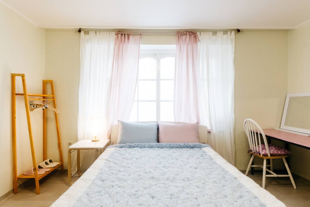bright bedroom