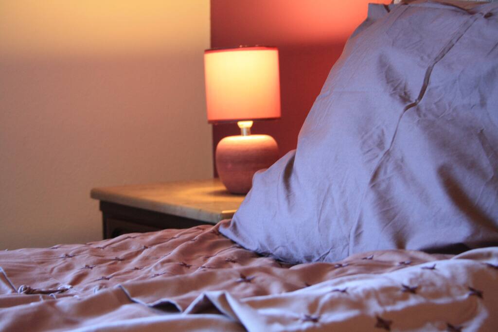 Komfortable Betten als Einzelbetten oder als Doppelbett