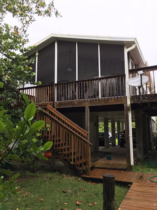 View from the deck
