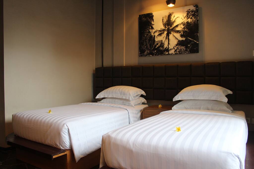 Twin beds