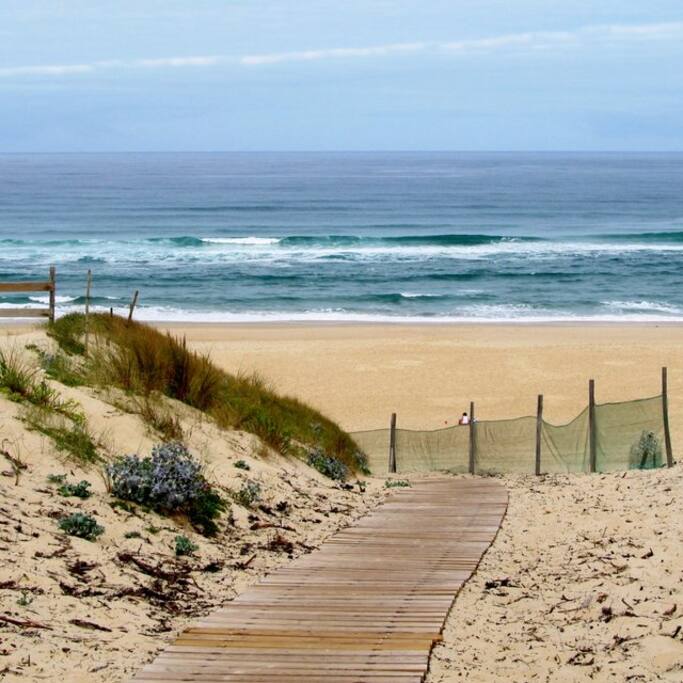 Plage à 5 min du camping