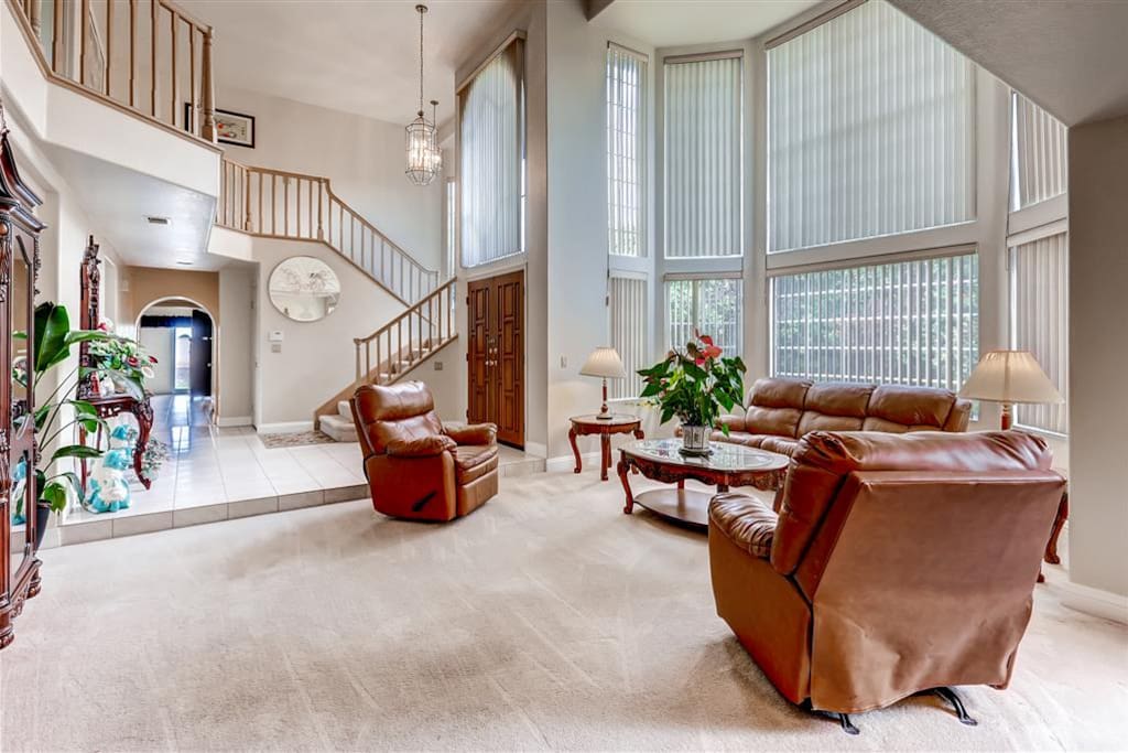 You'll feel right at home in this abode's magnificent interior.
