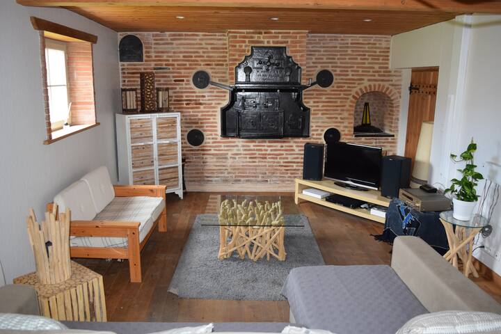 Boulangerie séculaire au point de vue remarquable