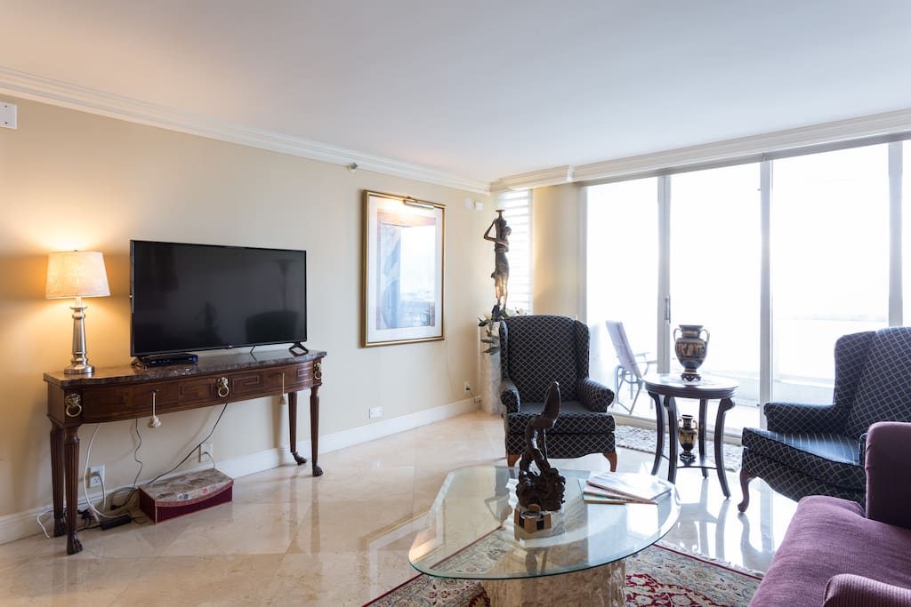 Living room view