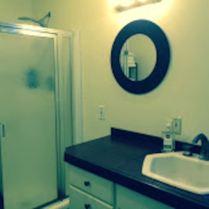 Super spacious bathroom!