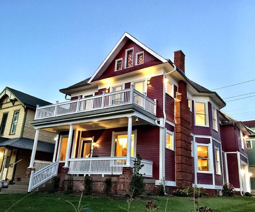Fully modernized 1872 historic Victorian. Site of original state fairgrounds and then Camp Morton.