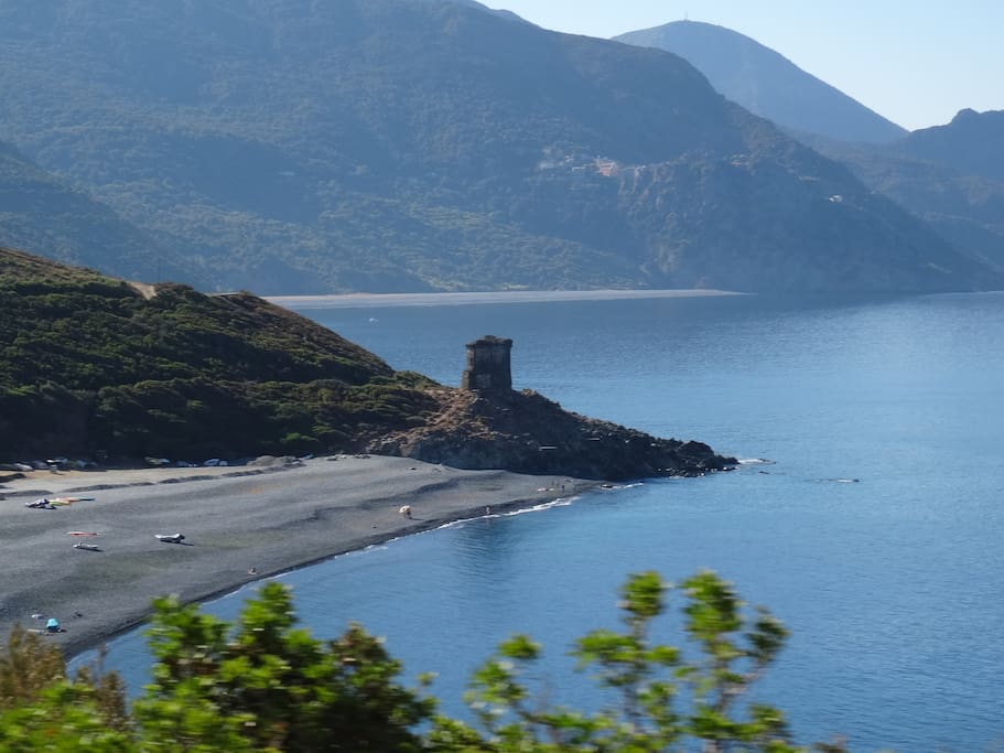 plage à 50 mètres