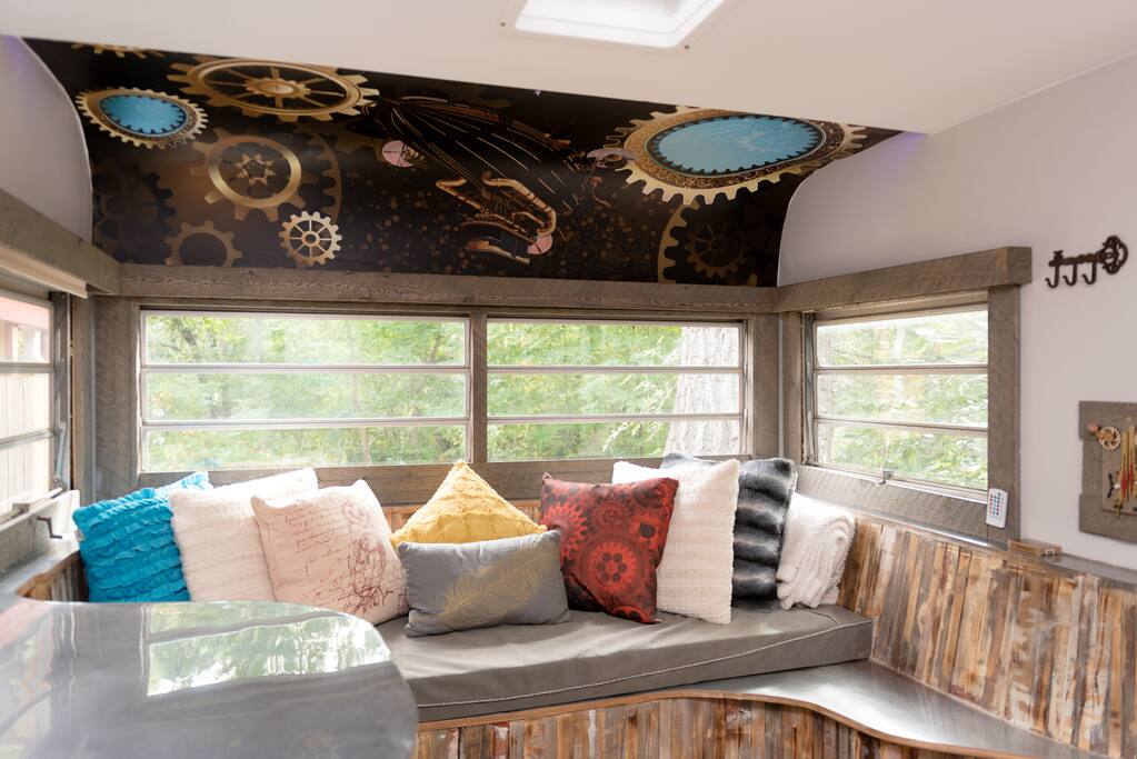 Huge Steampunk mural