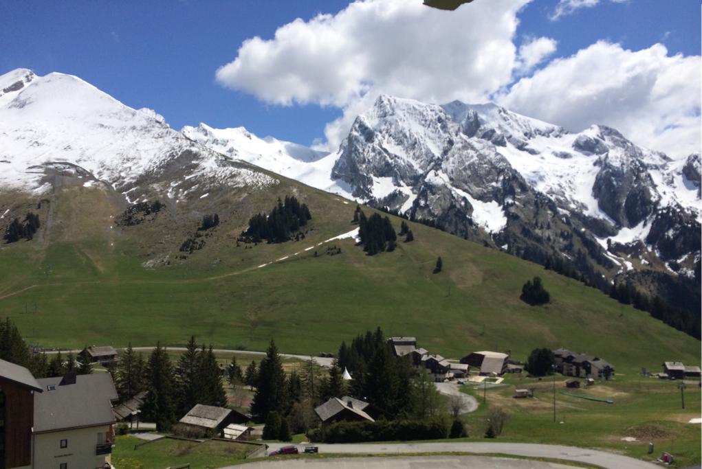 une vue incroyable depuis le balcon