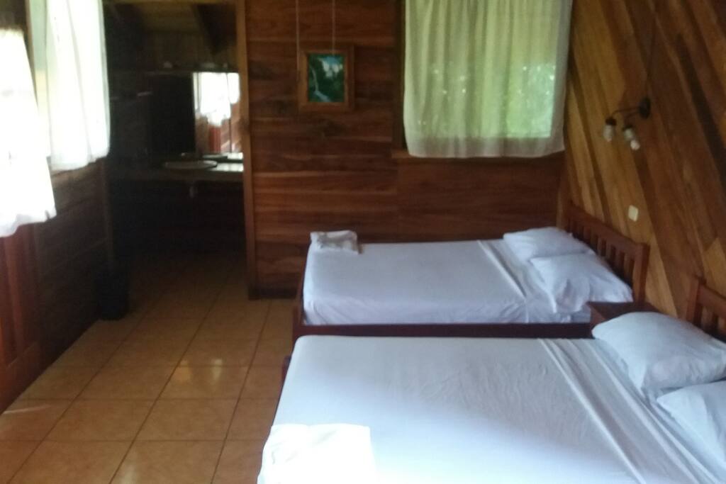 Spacious room.