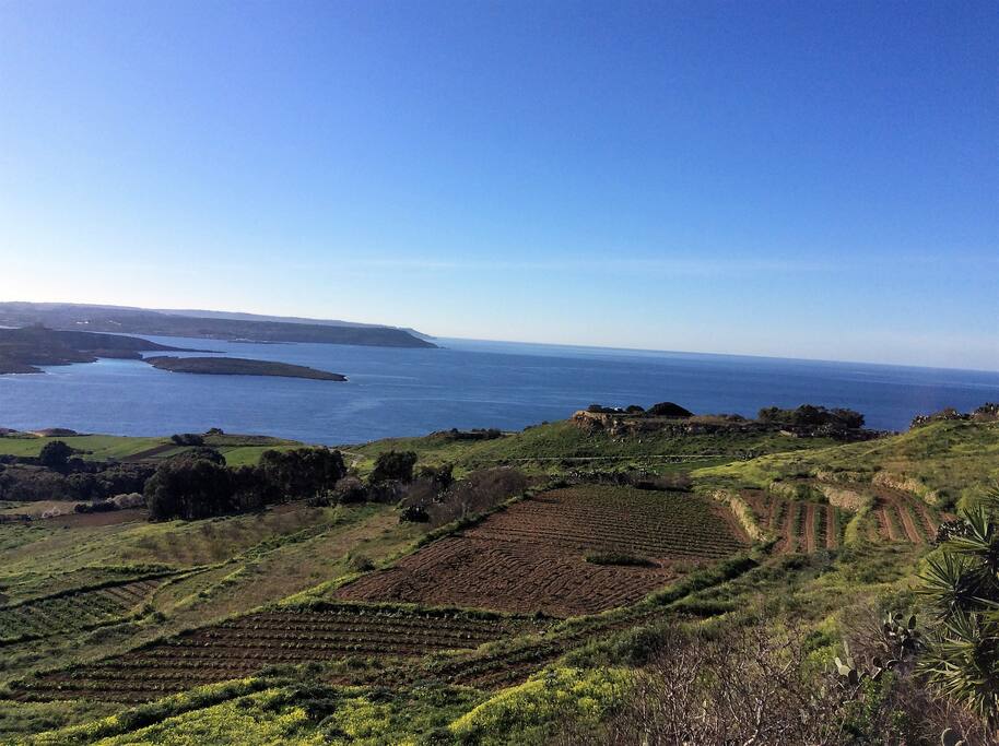View from Villa
