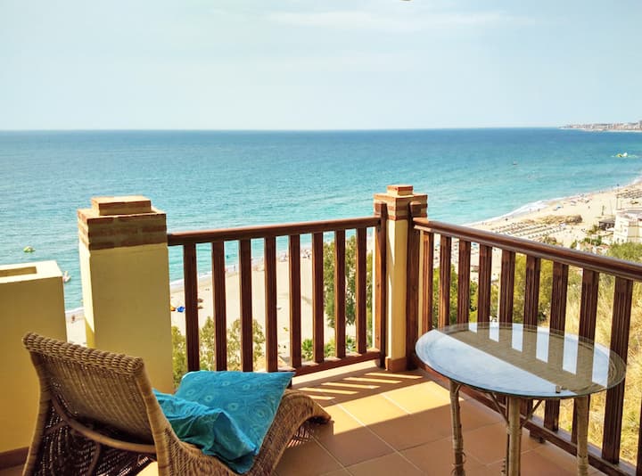 Primera línea. Playa Carvajal Benalmádena Costa Apartments for Rent