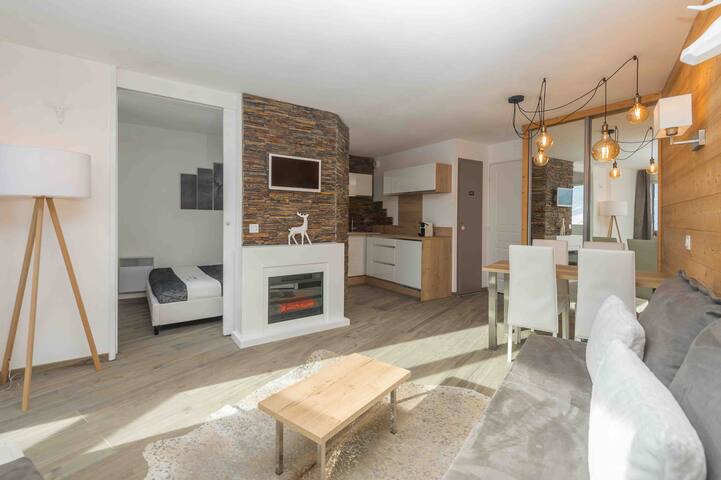 MAGNIFIQUE T2 CLASSÉ 3 ÉTOILES, 34 M2, LE "SÉPIA"