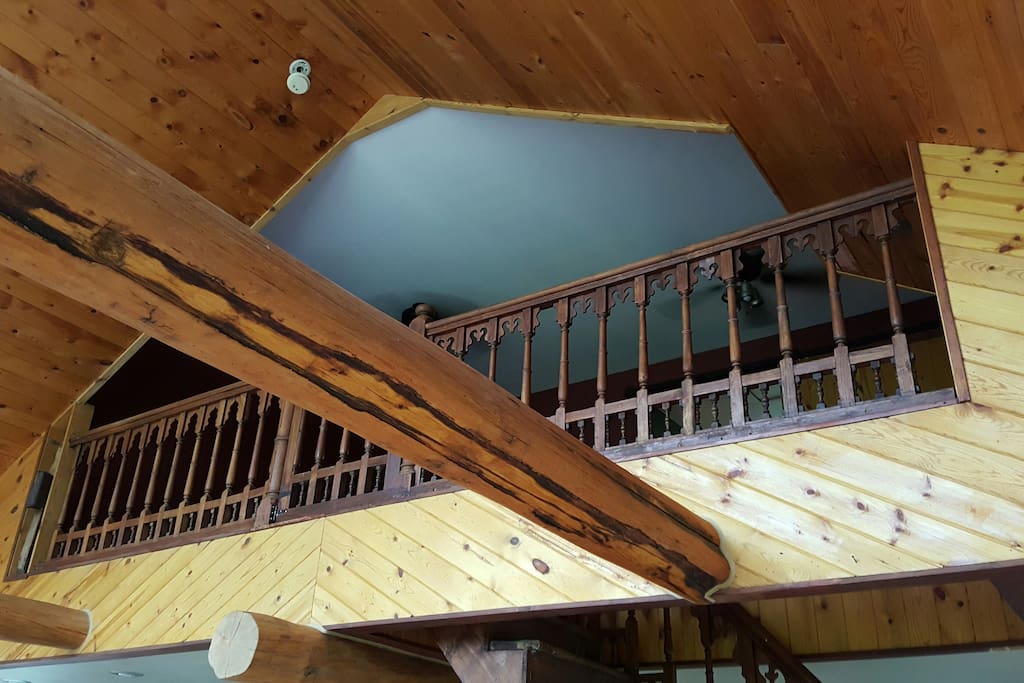 Loft and cathedral ceiling in Living/Dining area Main Level