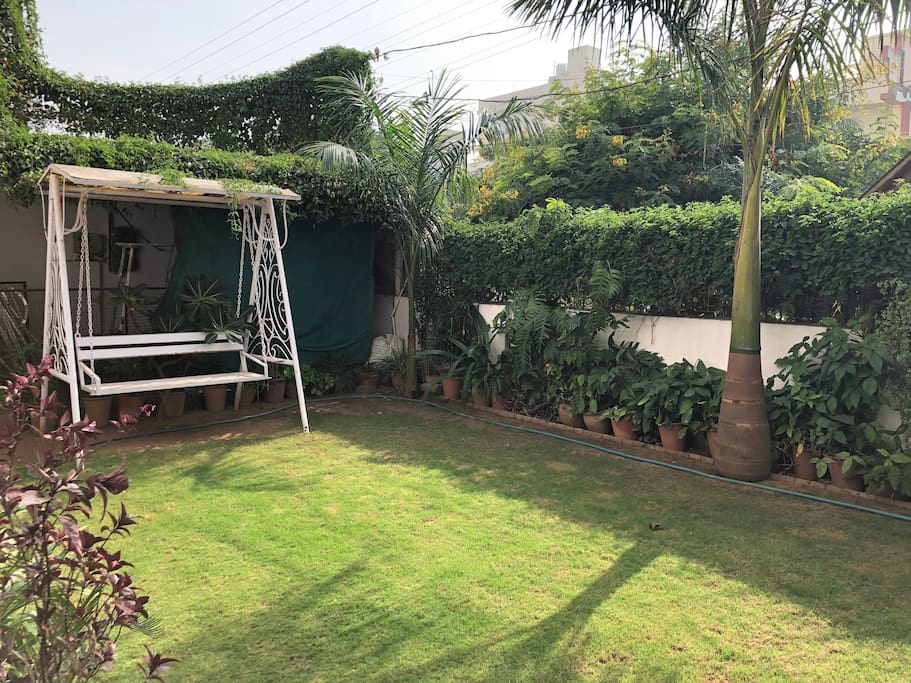 A beautiful garden a area which makes feel travelers close to nature!