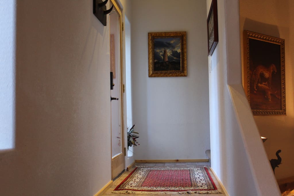 Ground level entrance foyer