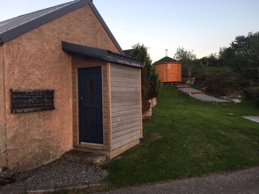 Toilet, Shower and Sauna
