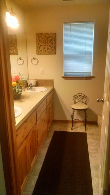 Your private bathroom