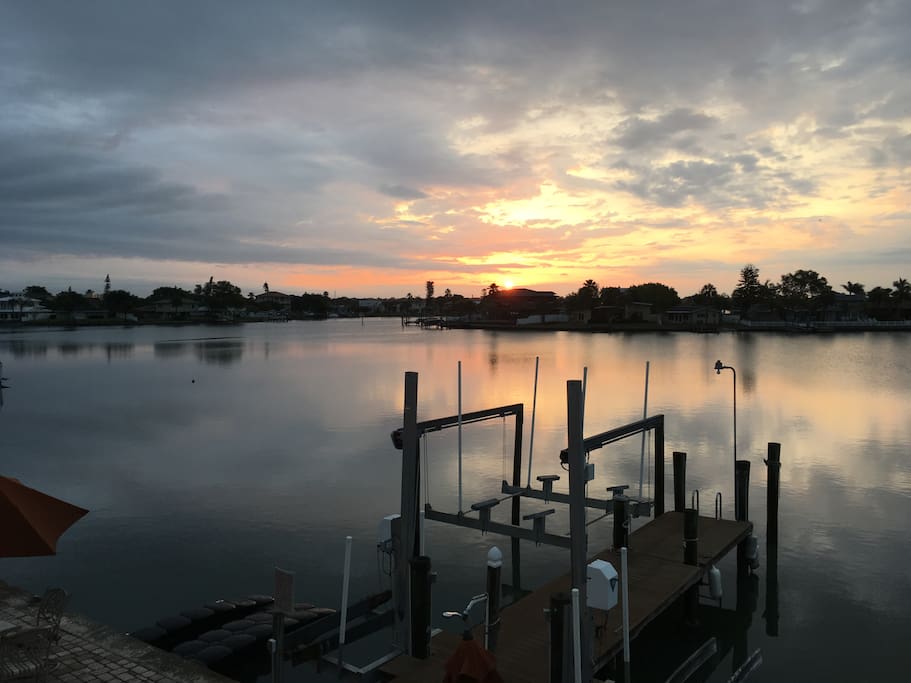 sunrise from upper deck