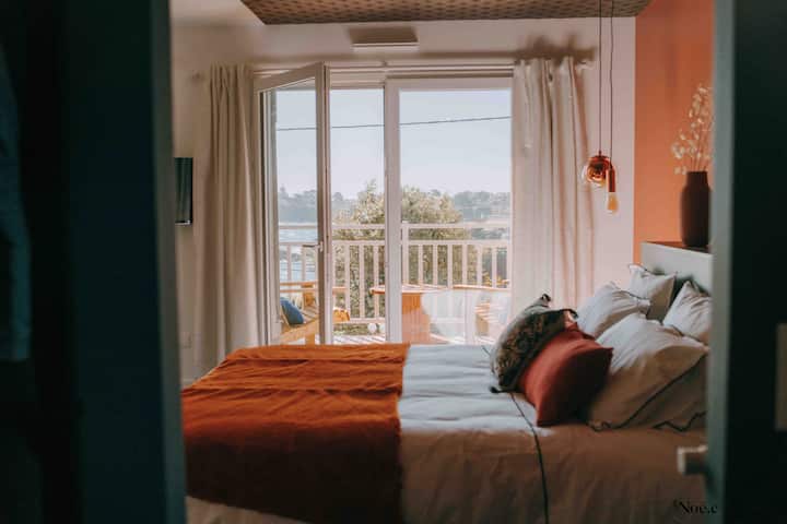 Suite Comtesse - sea view - prestige holiday rental Saint Quay - Quay Bleu - Luxury apartment Saint Quay Portrieux