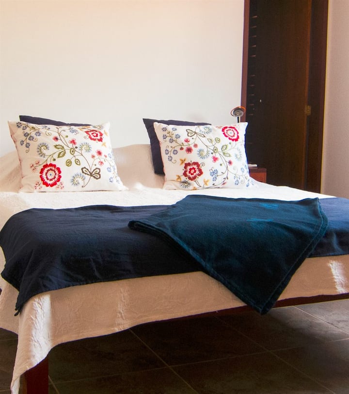 Quarto principal no último andar