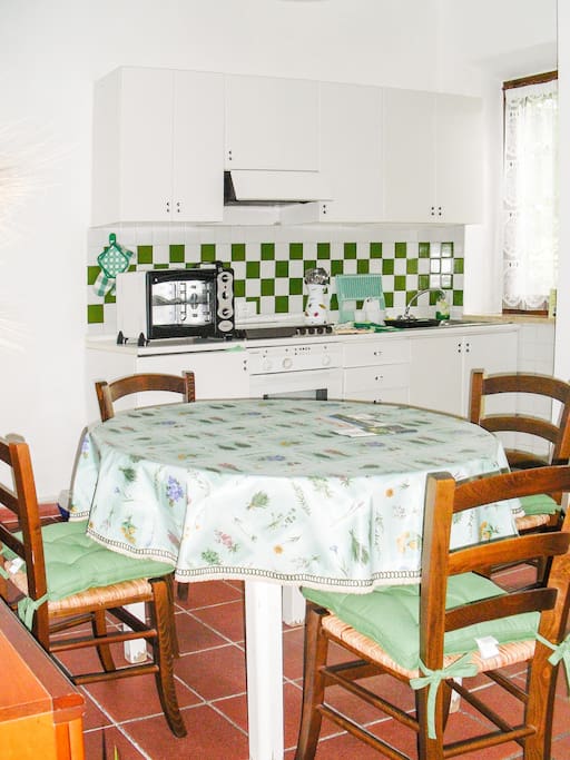 The Kitchen and Dining Area.