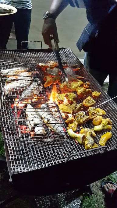 BBQ Dinner at Homestay Roemahkoe