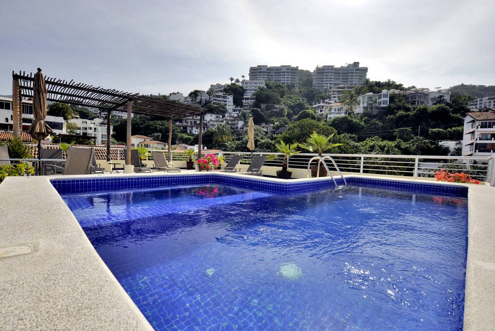 Pool Area of Villas Martha