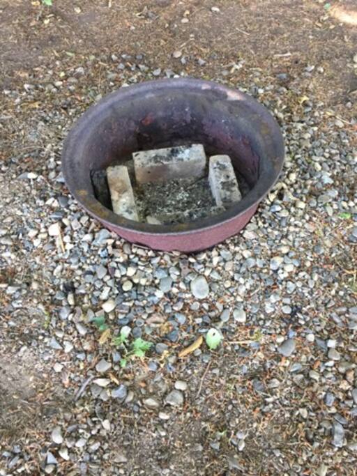 Fire pit on site. Firewood available for purchase.