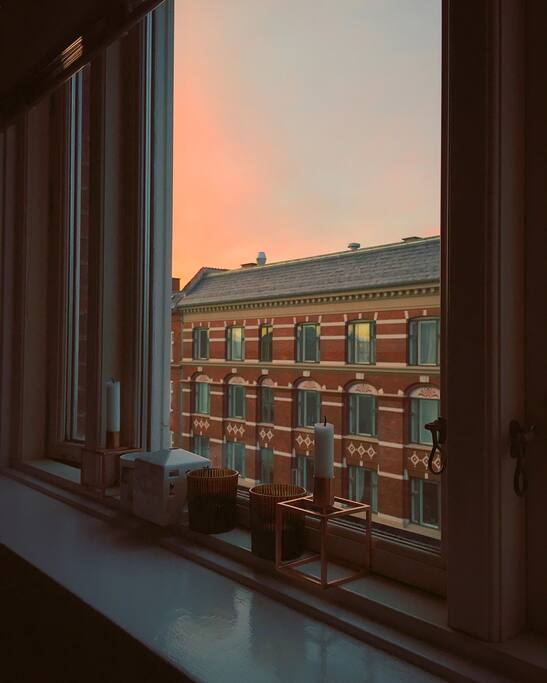 View from the livingroom