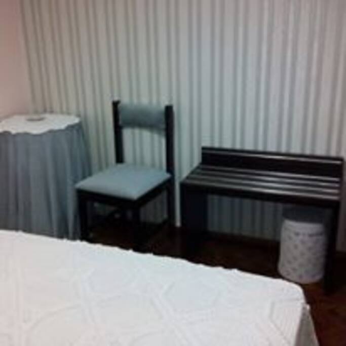 bedroom overlooking the Mercy Church of Louriçal
