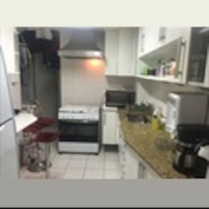 Cozinha e lavanderia