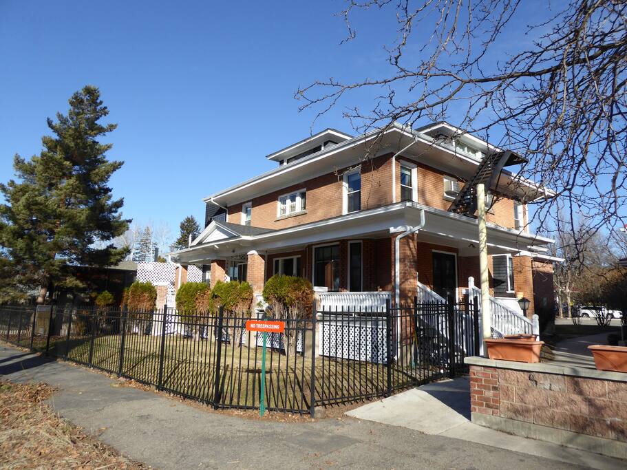 Exterior of the home
