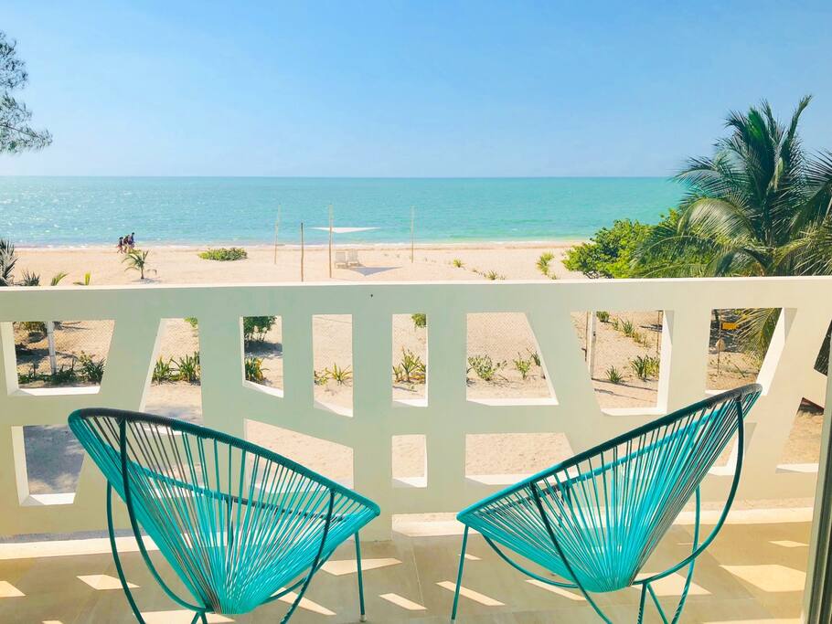 Enjoy the expanse of our ocean views from every balcony.