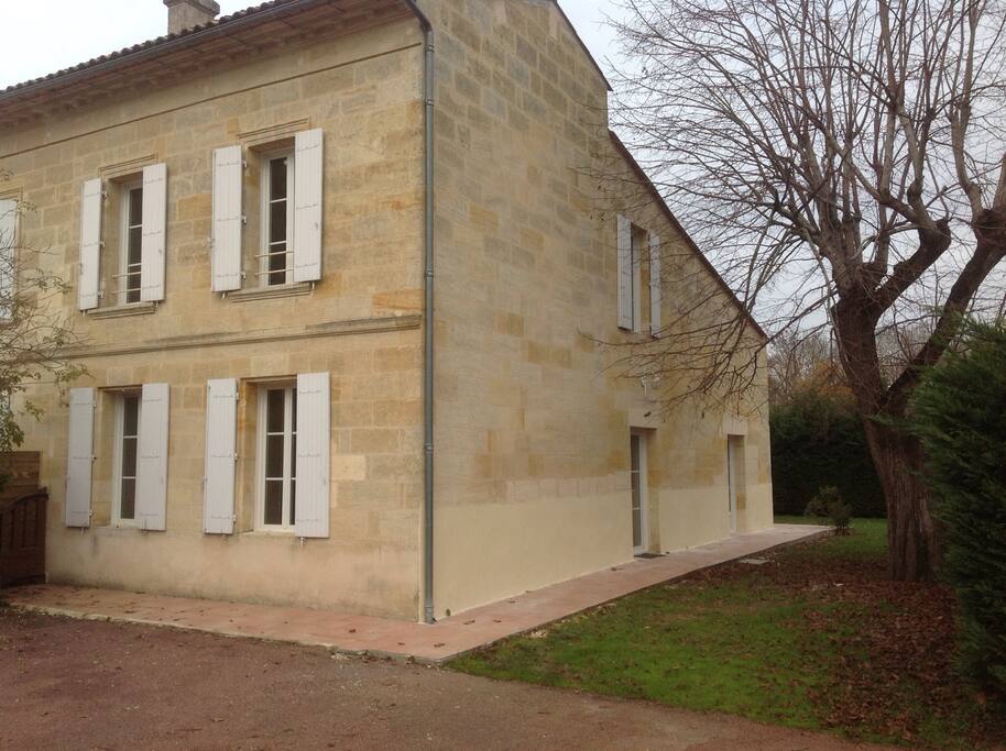 Maison girondine proche saint emilion