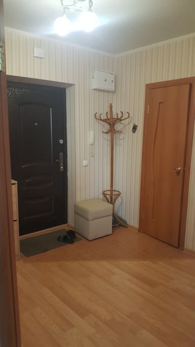 entrance to the apartment