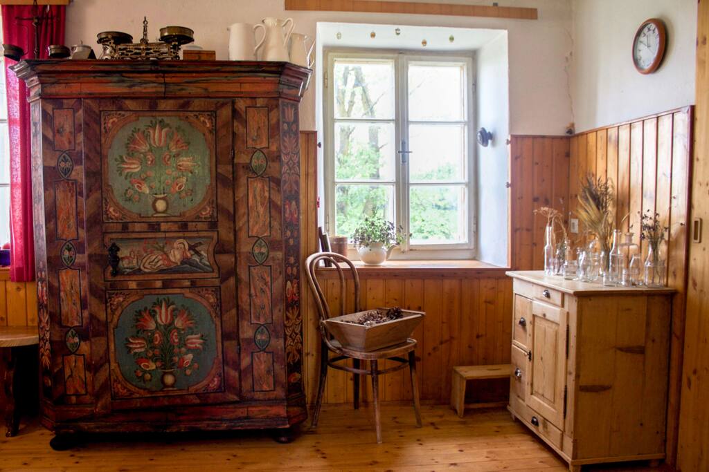 Gemütliche Bauernstube.
