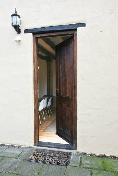 The front door