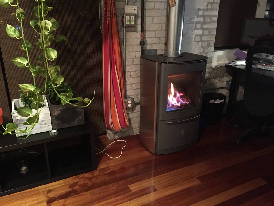 Gas fireplace