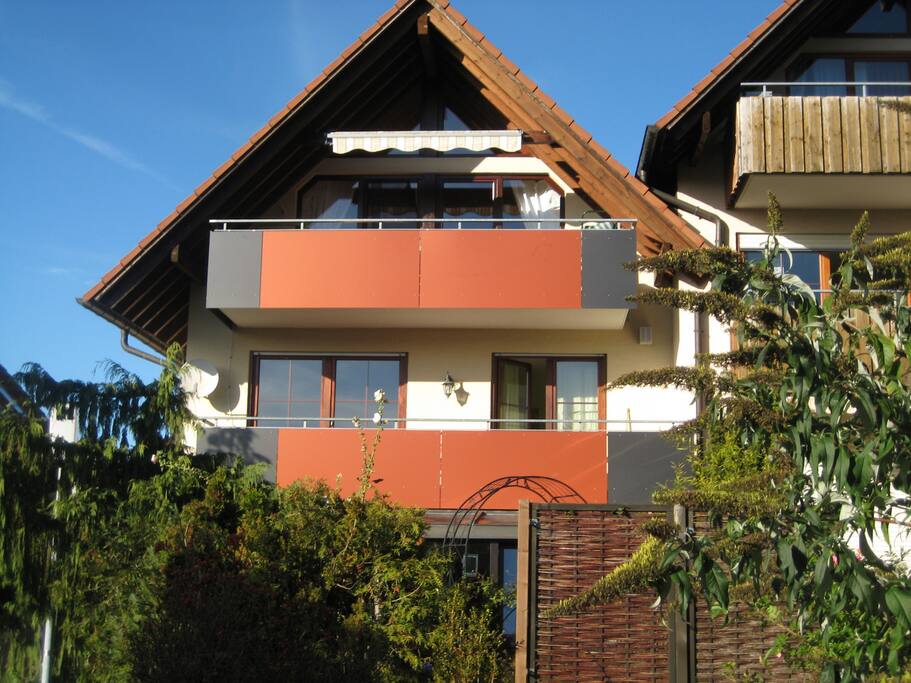 Südseite - Wohnung im Dachgeschoss