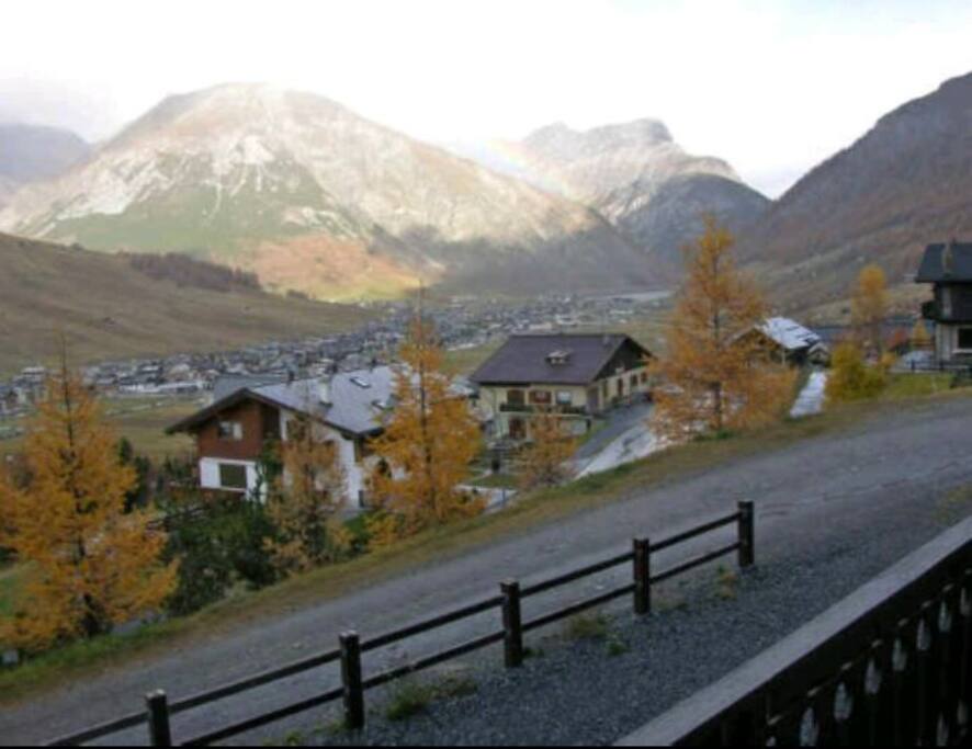 Vista dalla casa