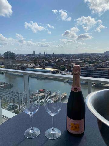 Nieuwe duplex penthouse met uniek zicht over Gent gallery image 5