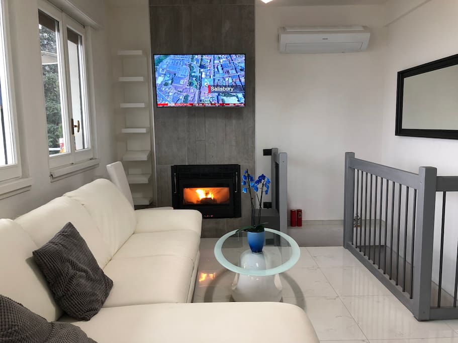 Fire place (pellet), Smart TV