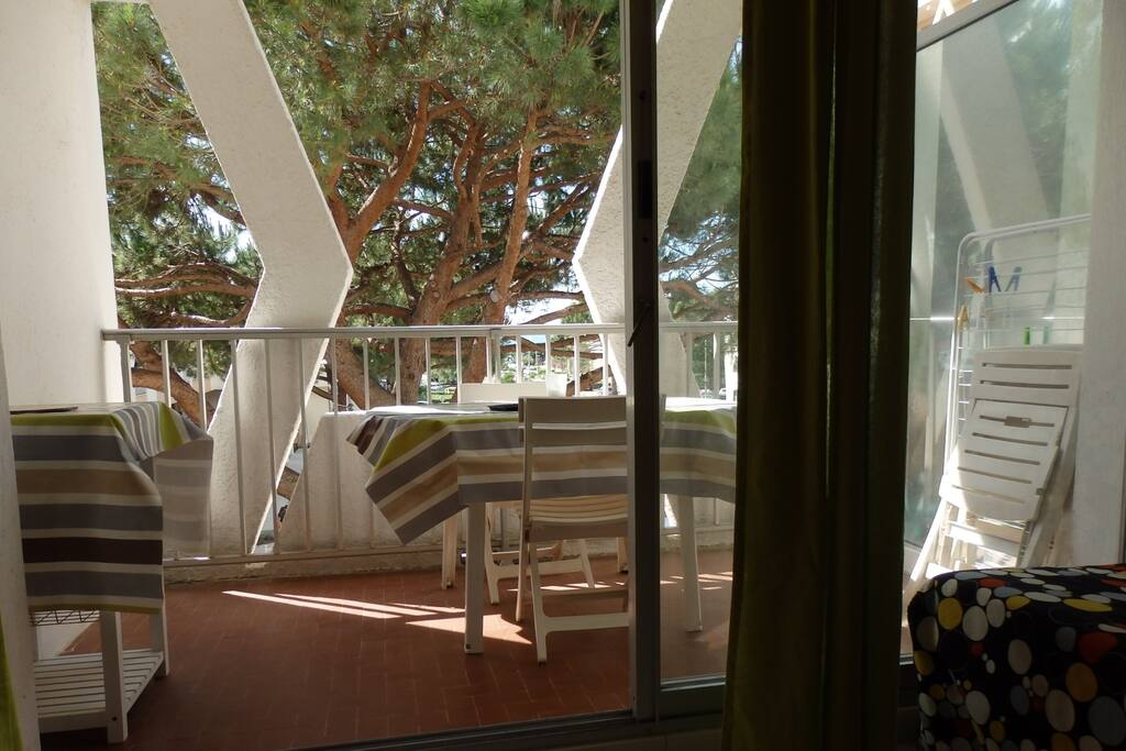 Balcon 6 m2 plein sud