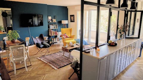 charming 75m², newly renovated, 10 mins from Paris